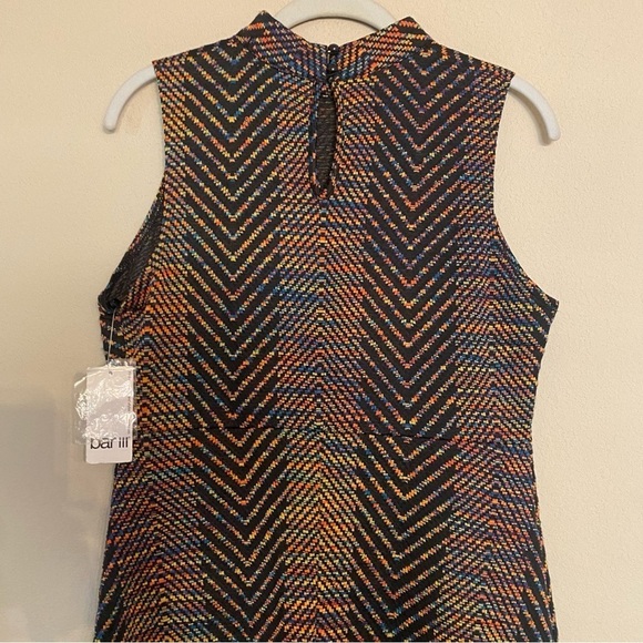 Bar III Black and Multi Colored Dress Size Medium NWT - Picture 7 of 15